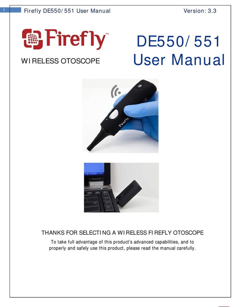 Firefly DE550 user manual Firefly DE550 user manual