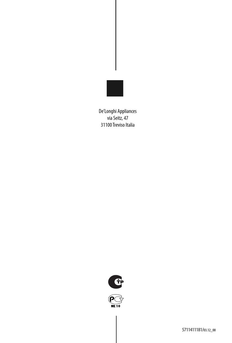 DeLonghi DCH5531 Instructions for use