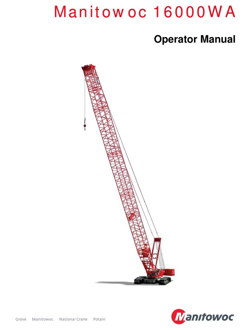 Manitowoc 16000WA User manual