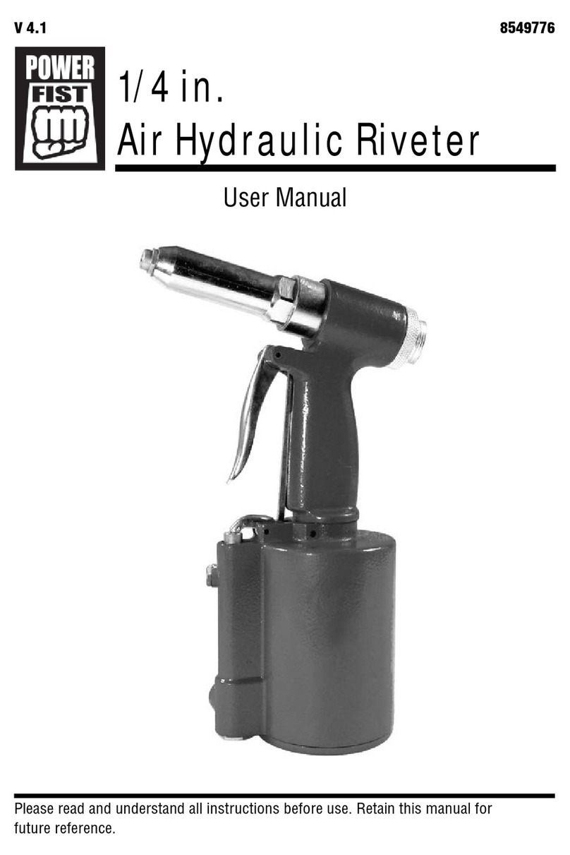 Power Fist 8549776 user manual