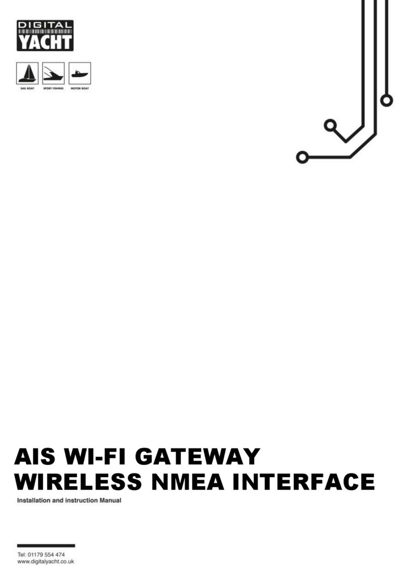 DIGITAL YACHT AIS WI-FI GATEWAY Installation and instruction manual