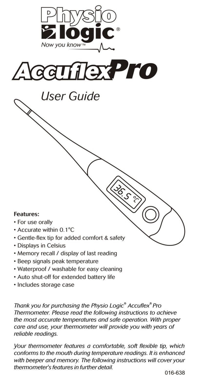 Physio Logic Accuflex Pro user guide
