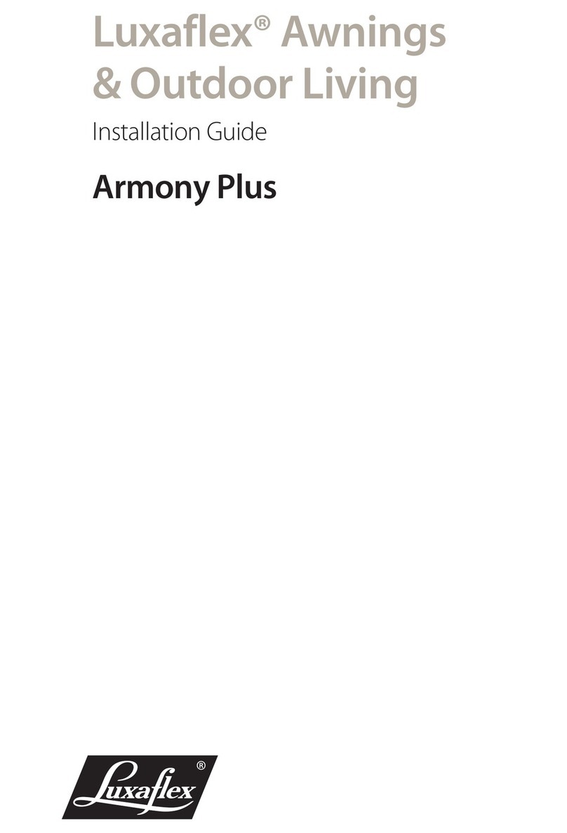 LuxaFlex Armony Plus installation guide