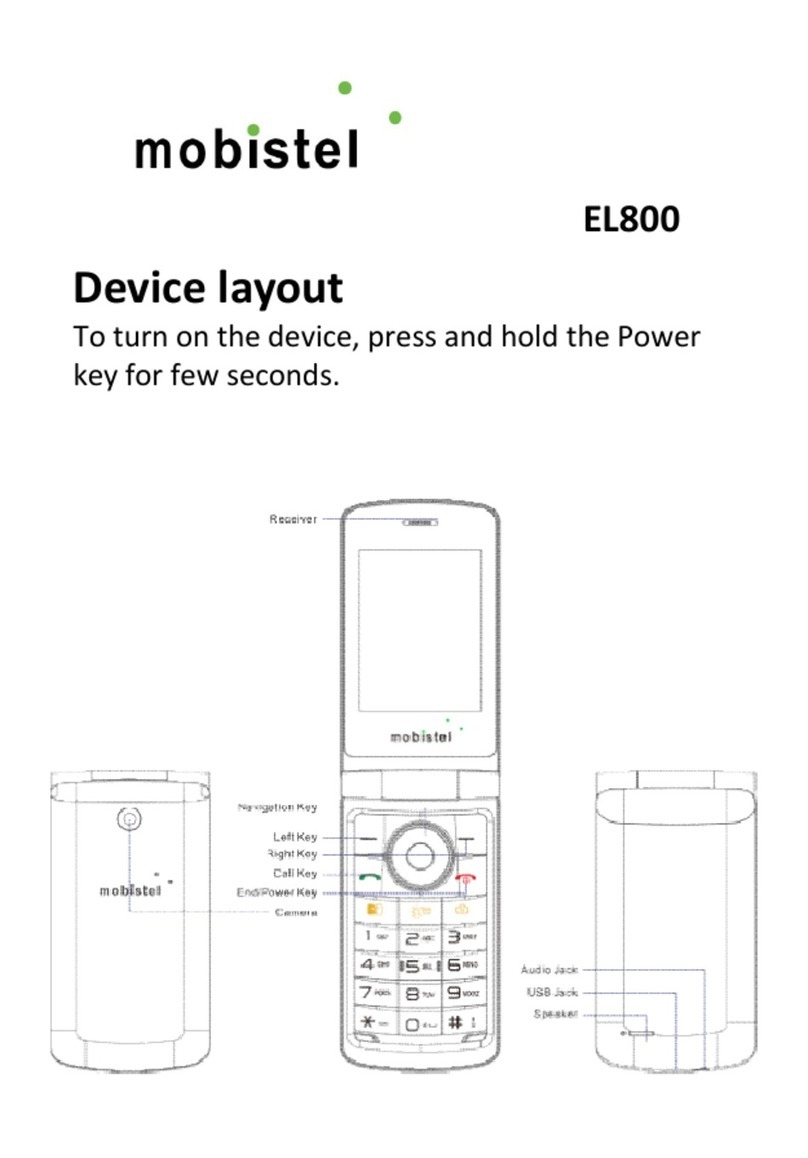 Mobistel EL800 User manual