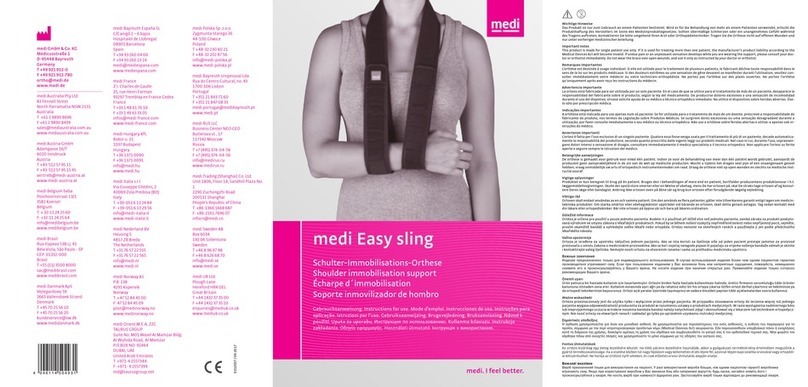 medi Easy sling Instructions for use