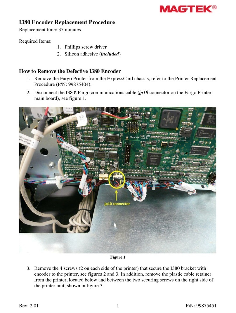 Magtek I380 Replacement procedure
