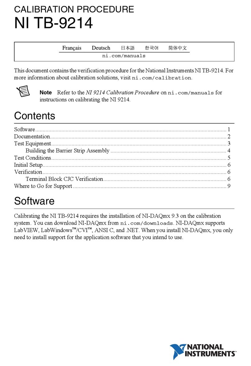 National Instruments NI TB-9214 Manual National Instruments NI TB-9214 Manual