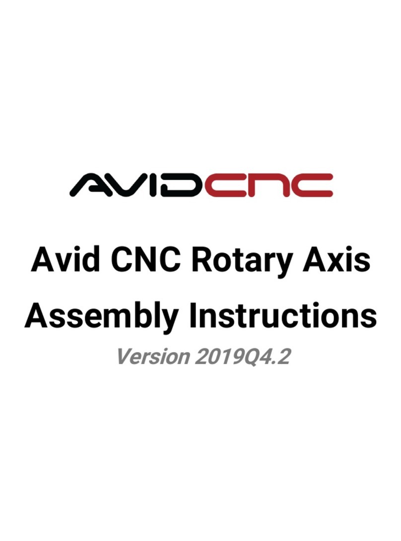 Avid Technology CNC Rotary Axis Assembly instructions Avid Technology CNC Rotary Axis Assembly instructions