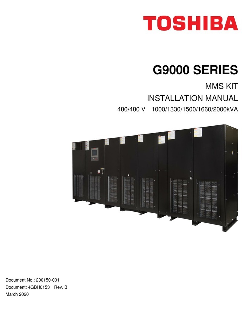 Toshiba G9000 SERIES User manual
