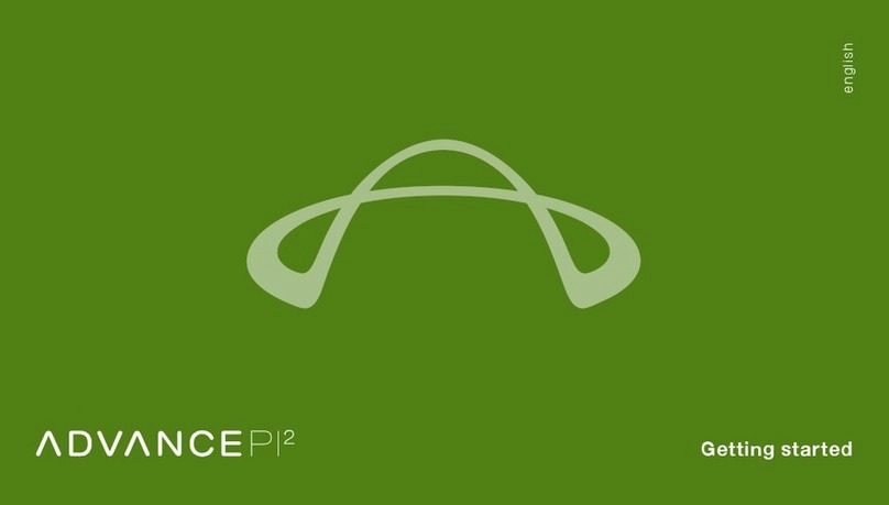 Advance acoustic PI 2 Getting started