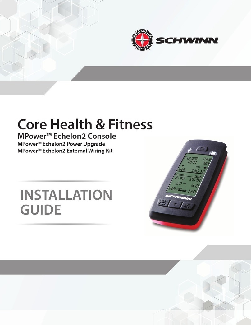 Schwinn MPower Echelon2 Power Upgrade installation guide