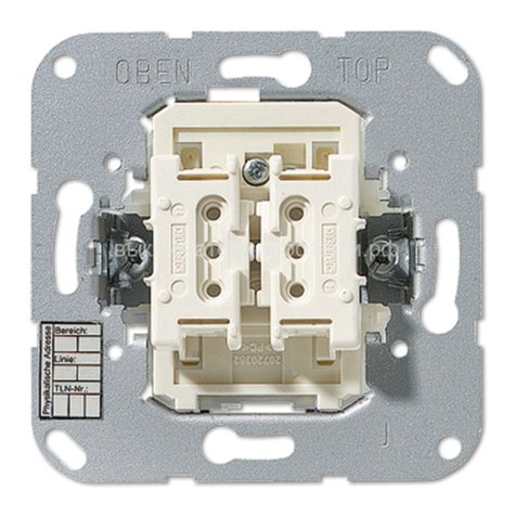 Jung KNX 4071.0 LED Series Operator's manual Jung KNX 4071.0 LED Series Operator's manual