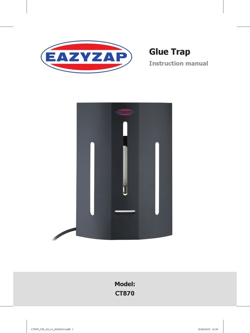 Eazyzap CT870 instruction manual