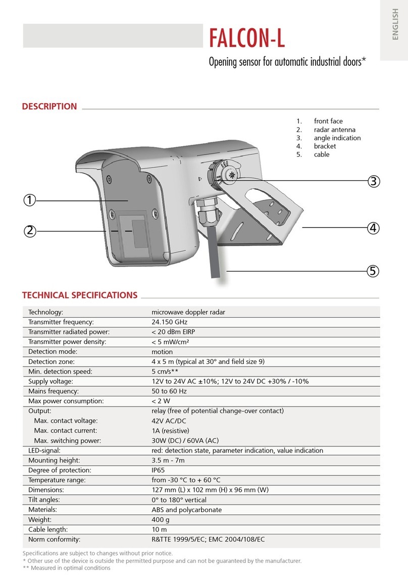 Halma BEA FALCON-L User manual