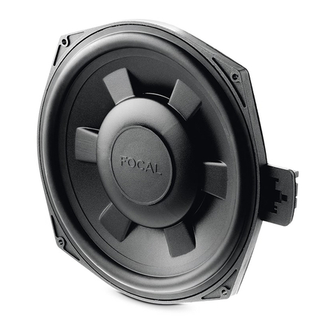 Focal IFBMW-SUB.V2 user manual