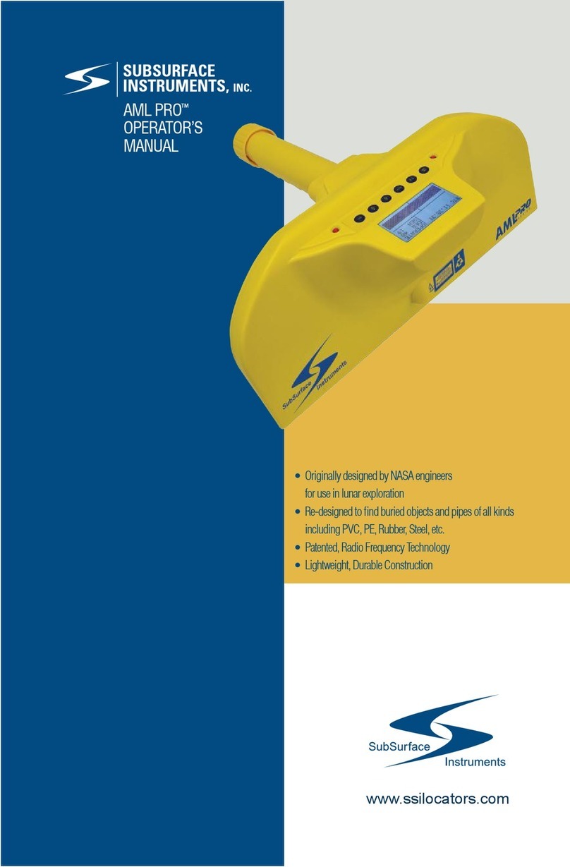 SubSurface Instruments AML PRO User manual