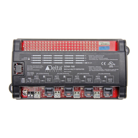 Delta Controls DZNR-768 installation guide