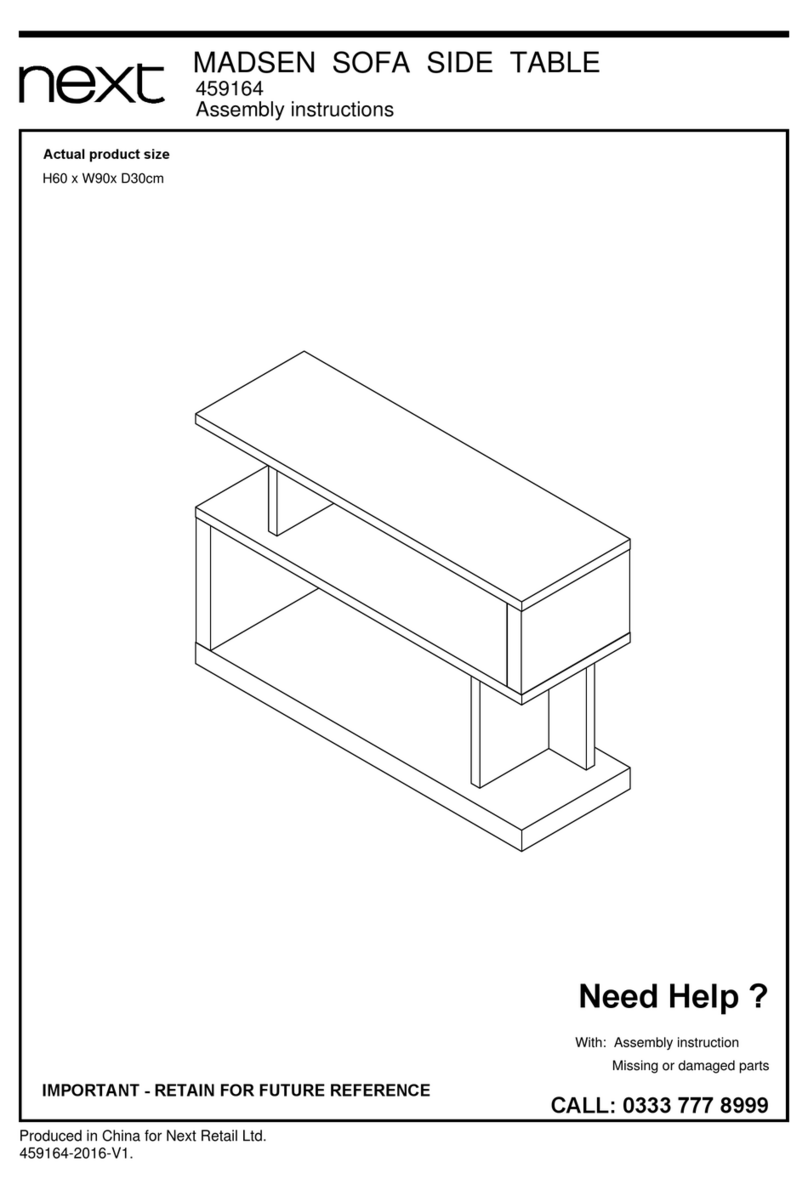 Next MADSEN 459164 User manual Next MADSEN 459164 User manual