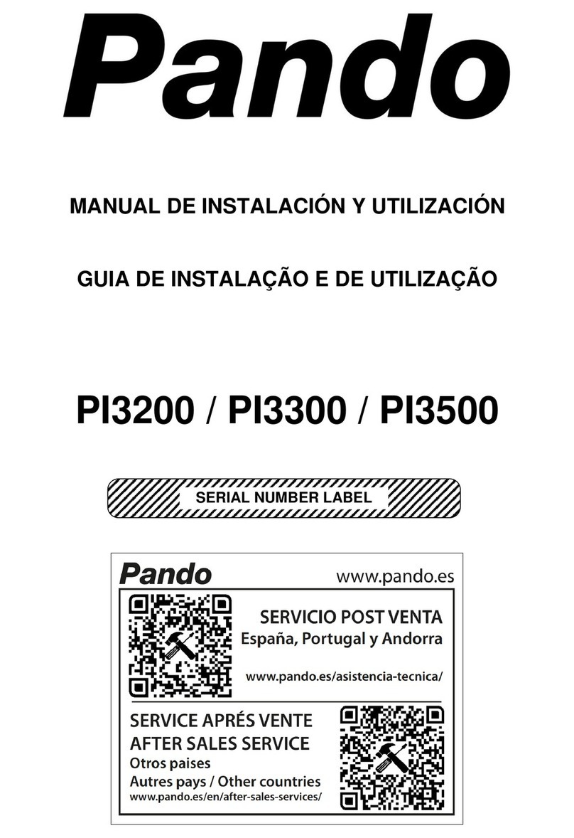Pando PI3200 Instruction Manual
