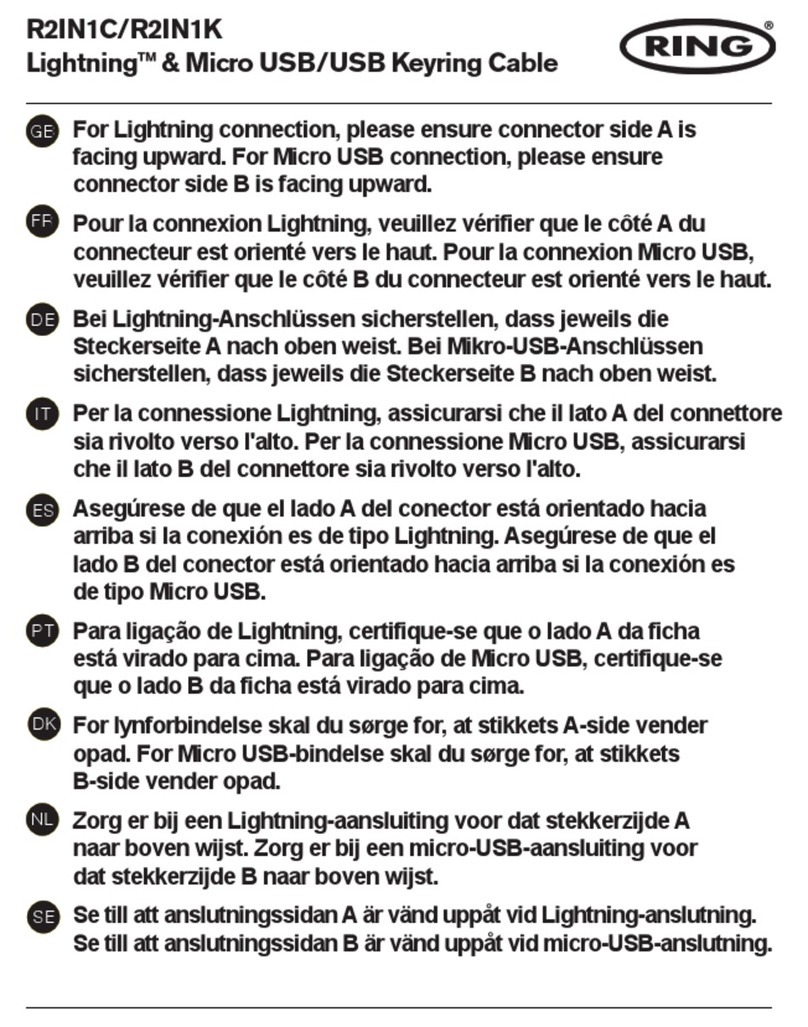 Ring Automotive Lightning R2IN1C quick start guide