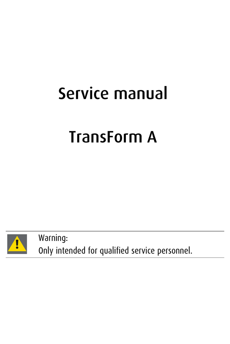 Barco TransForm A Service manual