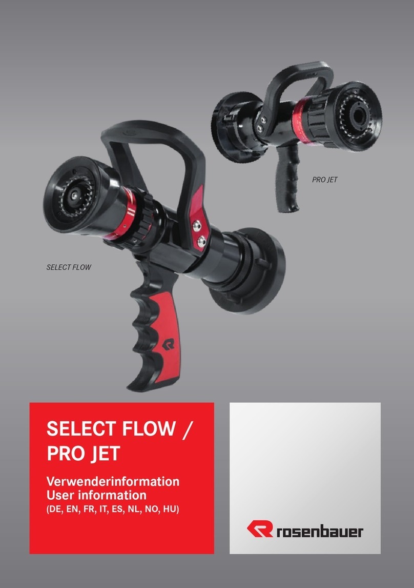 Rosenbauer SELECT FLOW Series User information
