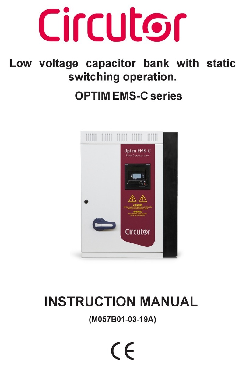 Circutor Optim EMS-C Series instruction manual