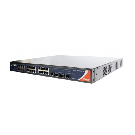 ORiNG RGPS-R9244GP+-P Series User manual
