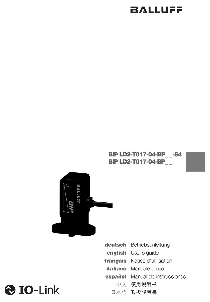 Balluff BIP LD2-T017-04-BP S4 Series user guide