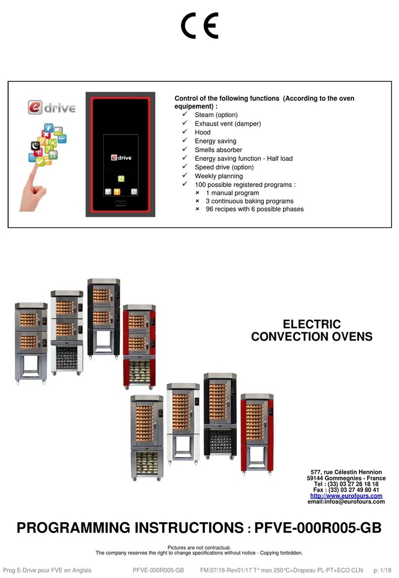 Eurofours E-Drive Programming instructions
