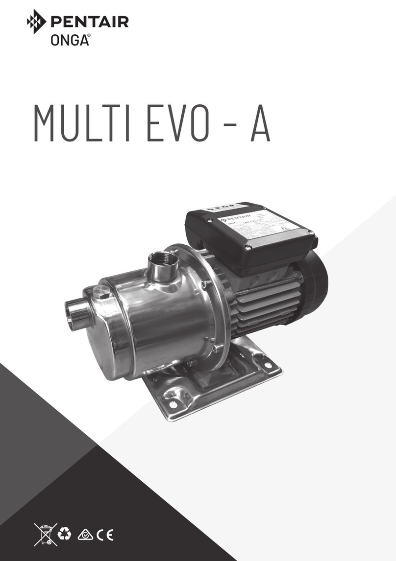Pentair ONGA MULTI EVO-A instruction manual