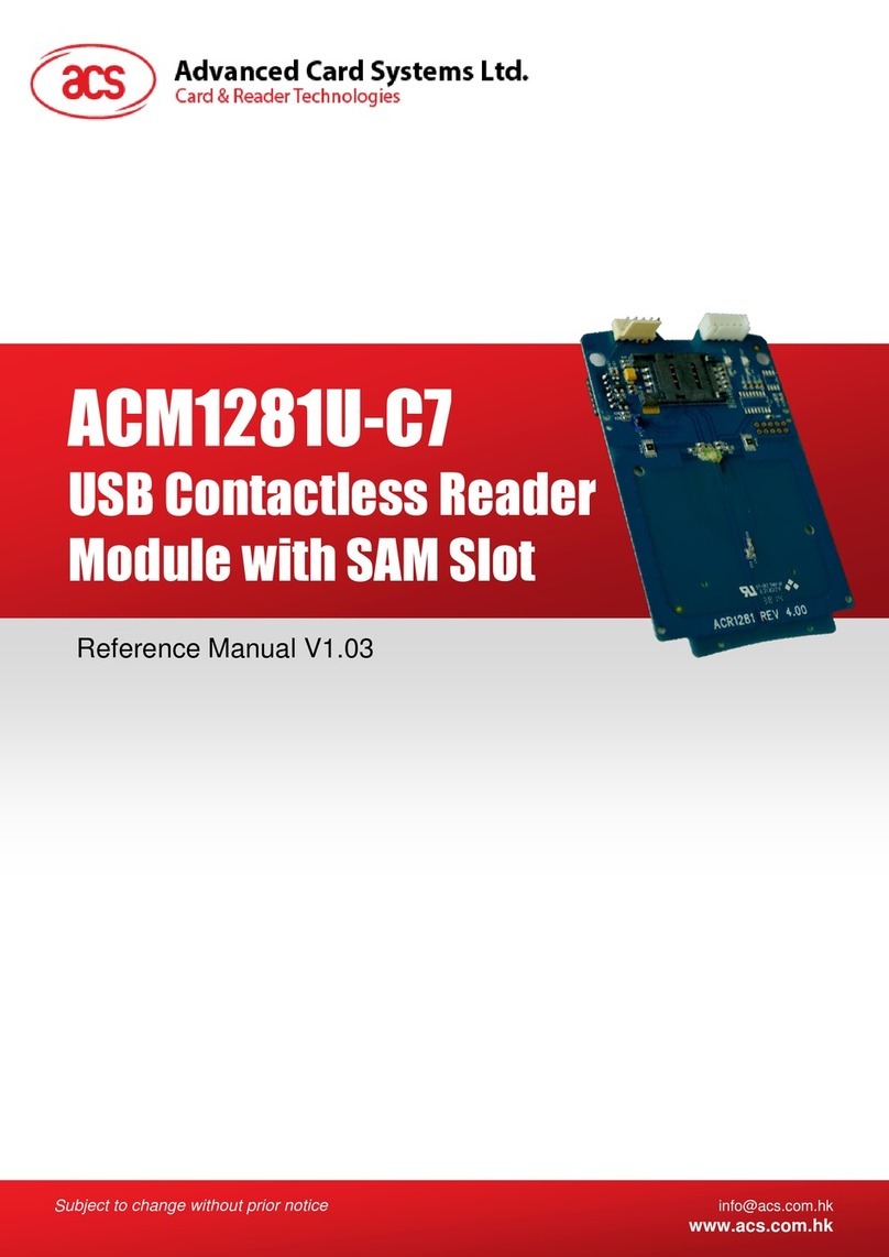ACS ACM1281U-C7 Reference manual