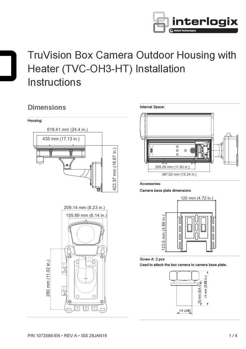 Interlogix TruVision TVC-OH3-HT installation instructions