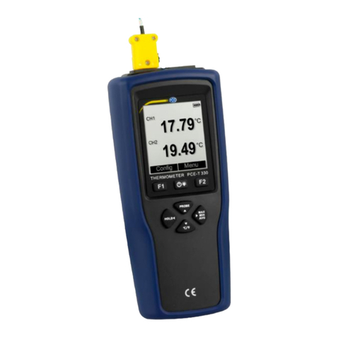 PCE Instruments PCE-T 330 User manual