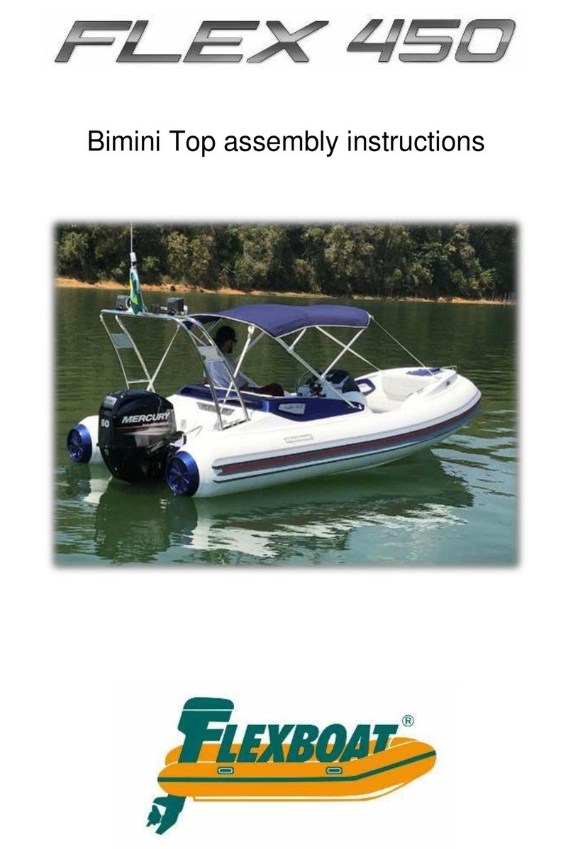 Flexboat FLEX 450 Assembly instructions