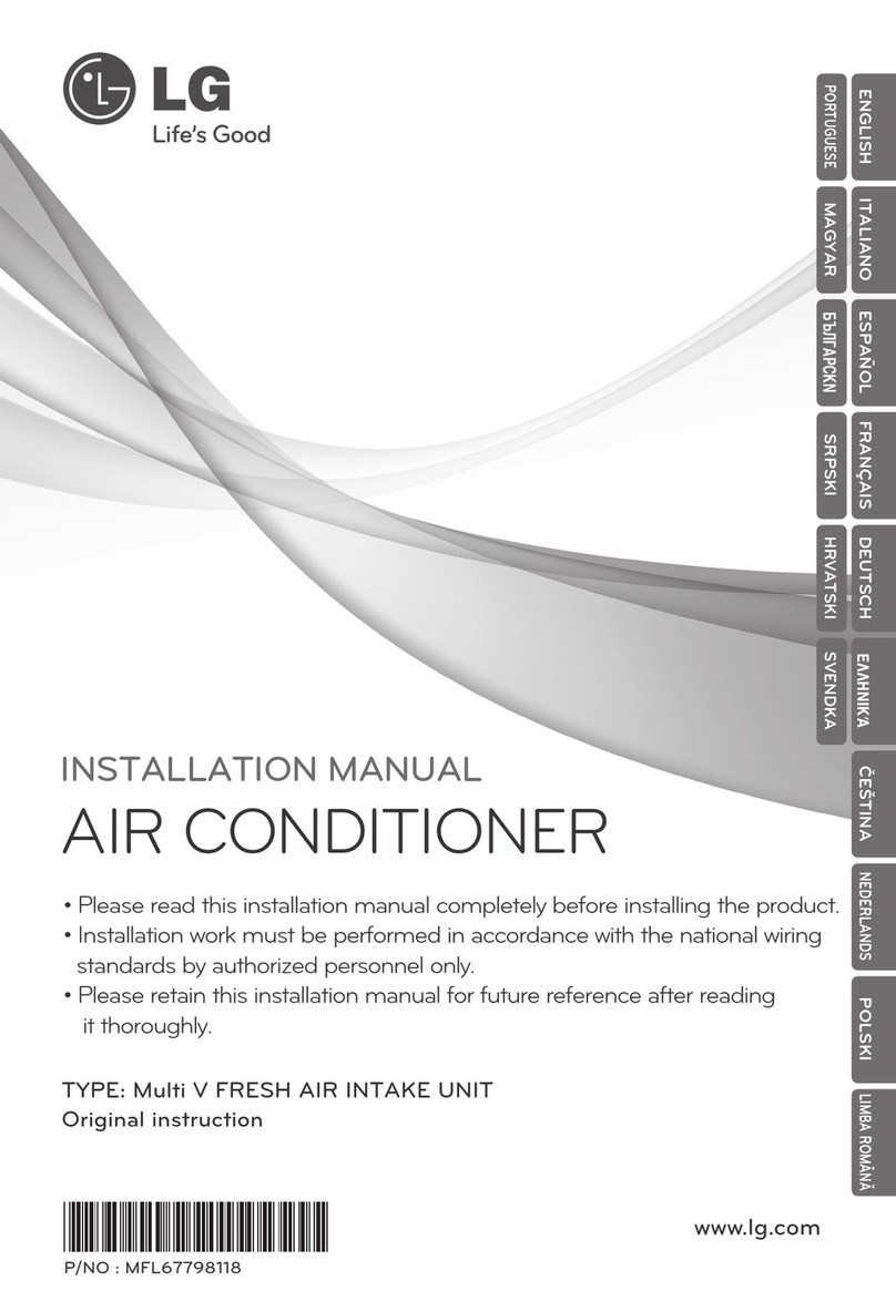 LG ARNU48GBRZ2 User manual