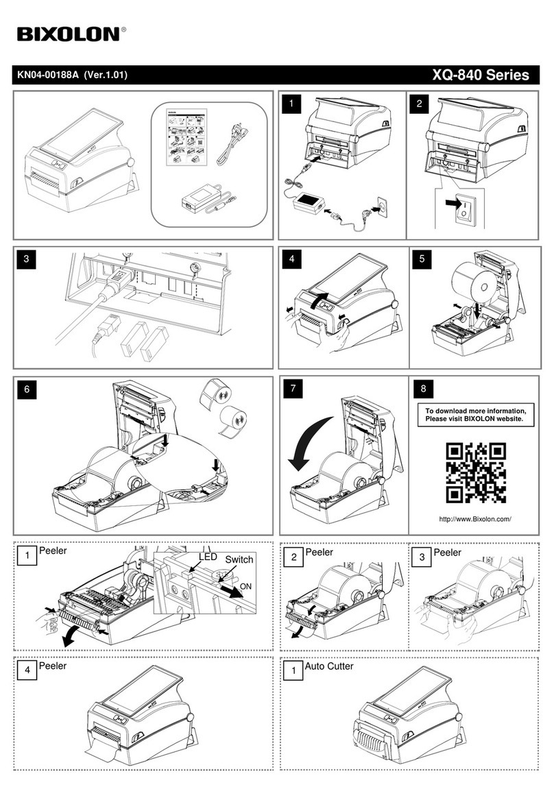 BIXOLON XQ-840 Series User manual