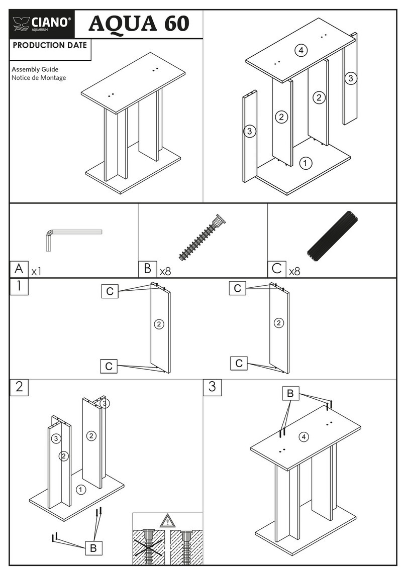 CIANO AQUA 60 Assembly guide