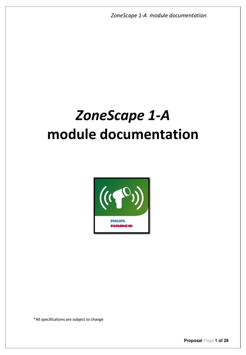Philips Hadco ZoneScape 1-A Documentation