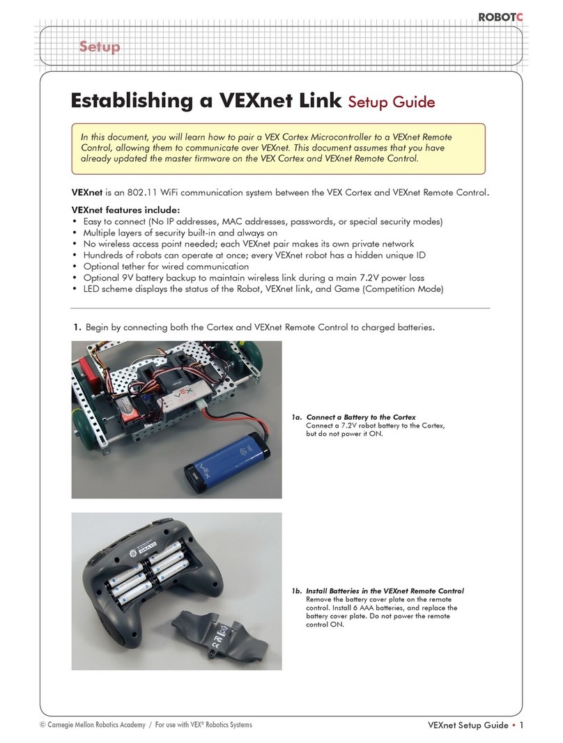 Vex Robotics VEXnet Link Setup guide
