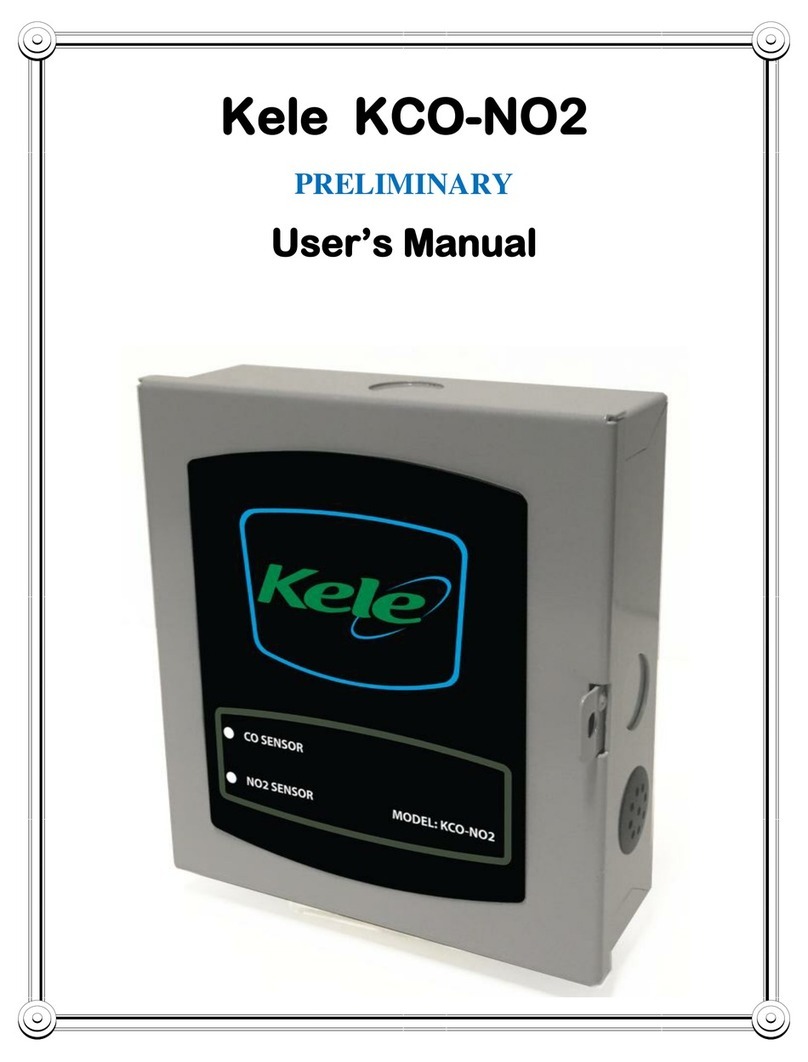 Kele KCO-NO2 User manual