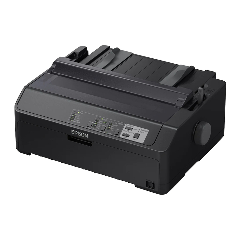 Epson FX-890II Instruction Manual Epson FX-890II Instruction Manual