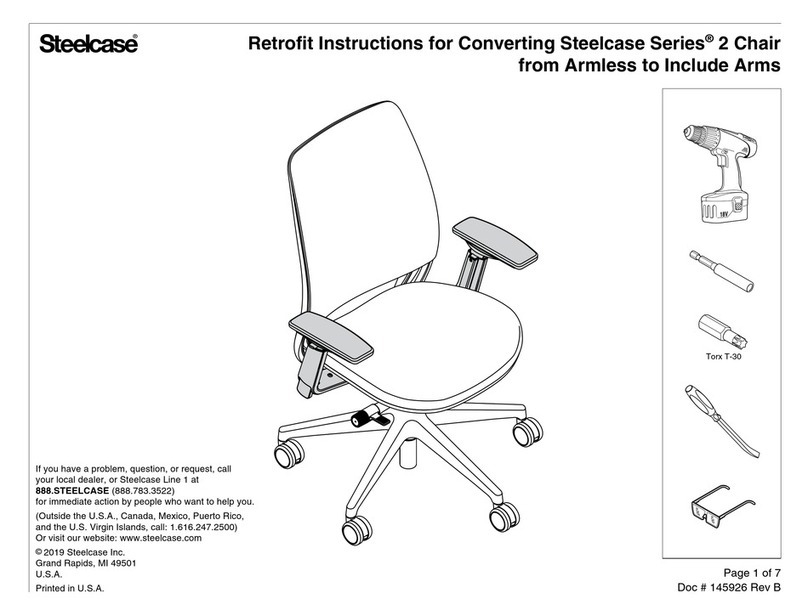 Steelcase 2 Series Retrofit instruction