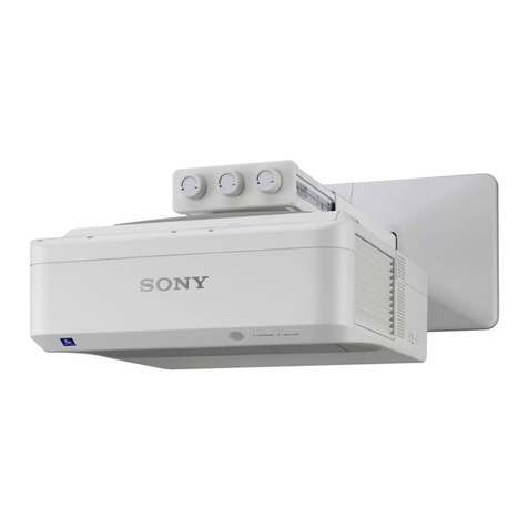 Sony VPL-SW536C User manual