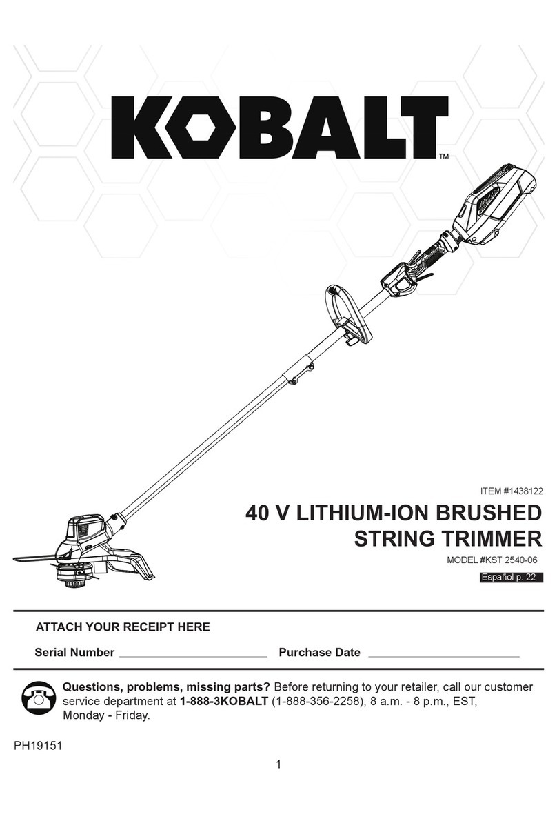 Kobalt KST 2540-06 User manual