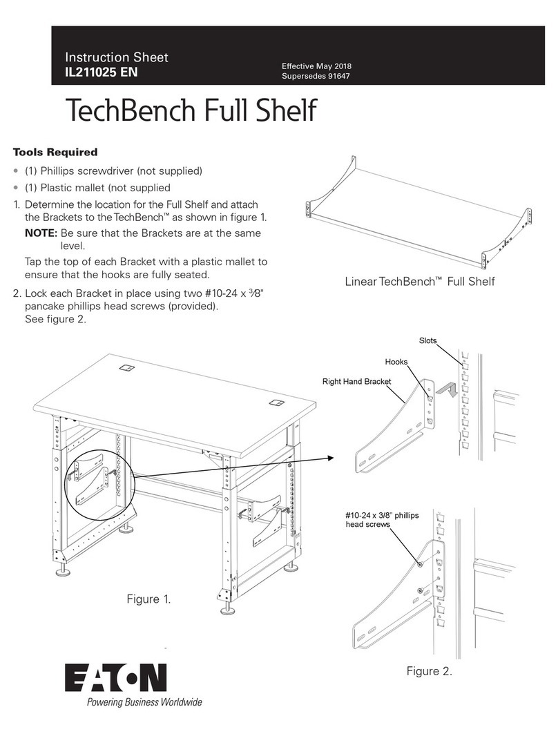 Eaton TechBench Full Shelf User manual