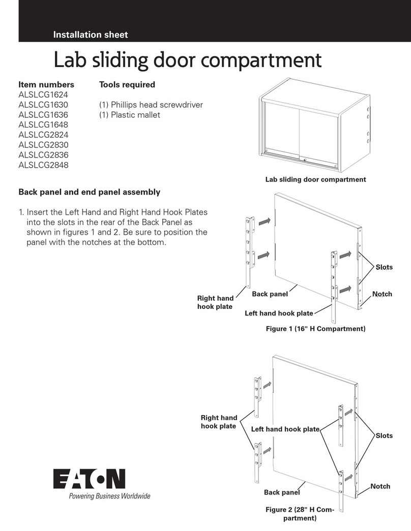 Eaton ALSLCG1624 Assembly instructions