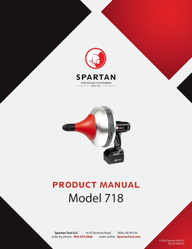 Spartan 718 User manual