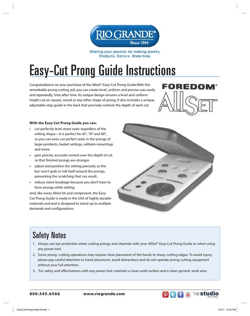 Rio Grande FOREDOM Allset User manual