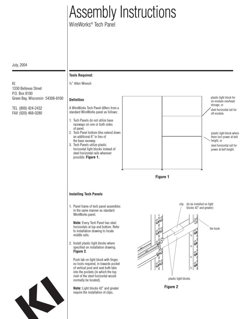 KI WireWorks Tech Panel User manual
